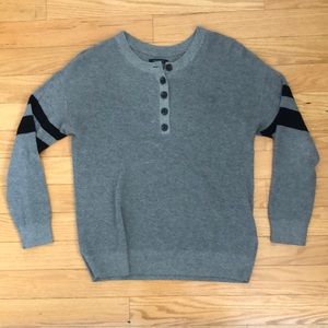 American Eagle Varsity Henley Top
